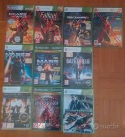 Giochi XBox 360 originali completi di tutto (in ot