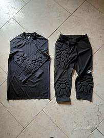Portiere: maglia + pantaloni 3/4 come nuovi