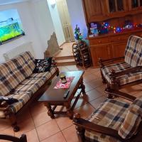 salotto in legno