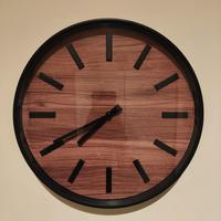 Orologio da parete effetto legno 