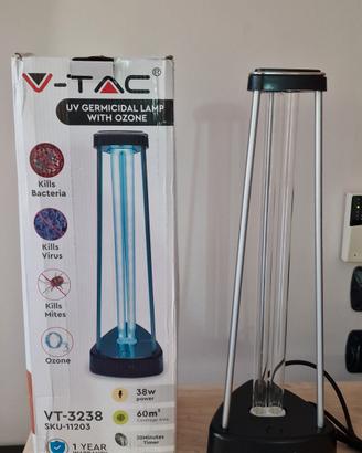 Lampada germicida VTAC con ozono nuova
