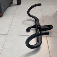 manubrio OTC  + attacco manubrio + staffa Garmin 