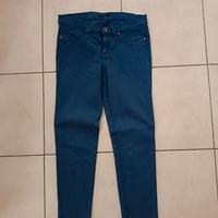 pantaloni blu Sisley