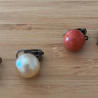 Coppie orecchini vintage anni 50