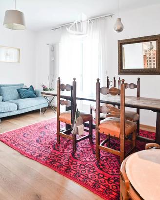 Luminoso quadrilocale con garage doppio a Merano