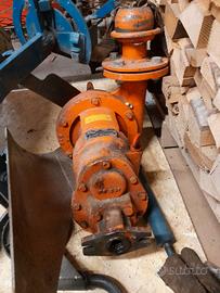 pompa motocoltivatore + tubo 58 mt