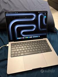 MacBook Pro 14” M1 Pro 16GB/1TB -Problema Batteria