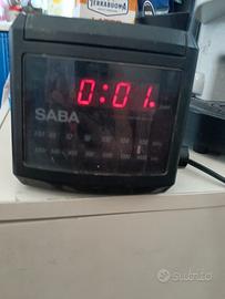 Radio sveglia anni 70 