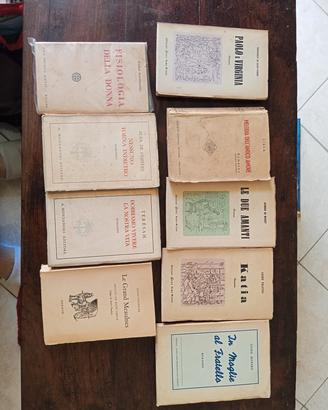 Lotto 8 Libri Vintage: Classici della Letteratura 