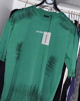 Maglia Balenciaga Verde Taglia L Solo Roma ‼️