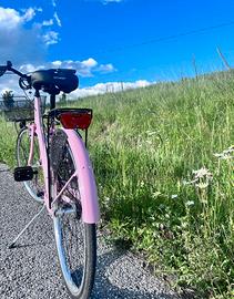 Bici con cestino