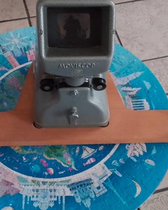 Moviola 16mm Zeiss Ikon con banco di montaggio