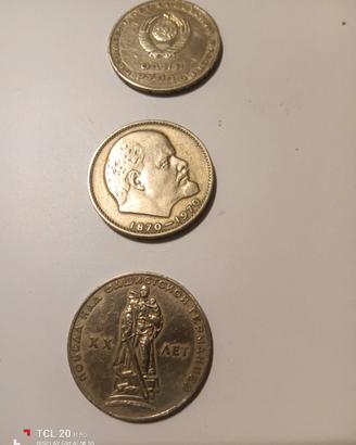 Monete Rubli sovietici 