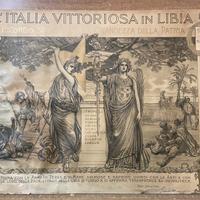 Italia Vittoriosa in Libia - Manifesto