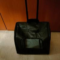 trasportino trolley per cani S/M praticamente nuov