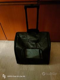 trasportino trolley per cani S/M praticamente nuov