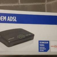 Modem router infostrada con scatola