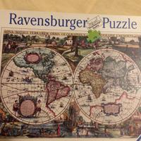 Puzzle Ravensburger Antico Mappamondo 1636 NUOVO