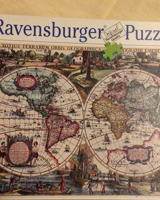 Puzzle Ravensburger Antico Mappamondo 1636 NUOVO