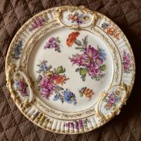 Piatto in porcellana decorato (Germania)