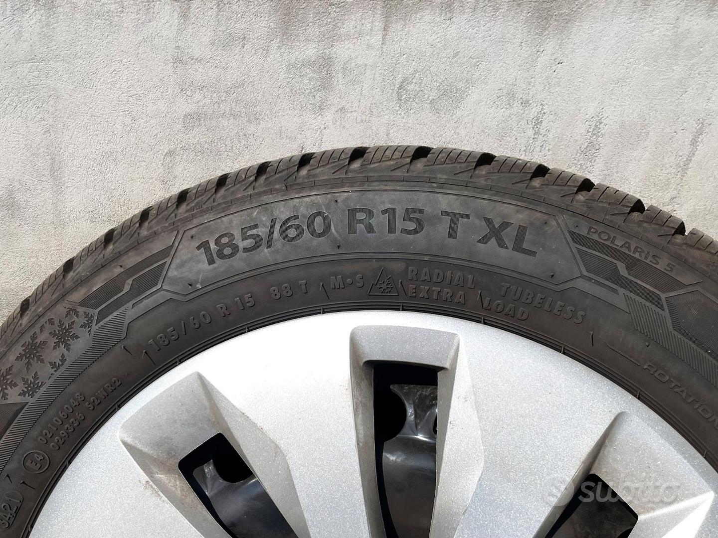 Pneumatico Invernale Barum Polaris 5 185/60 R15 88T XL (3PMSF) – Prodotto Recente, Max 36 Mesi