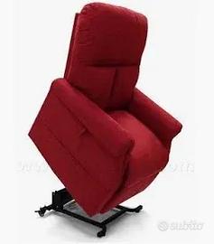 PROMO POLTRONA ROSSA 2 MOTORI NUOVA