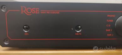 Preamplificatore Valvolare Rose RV-23S