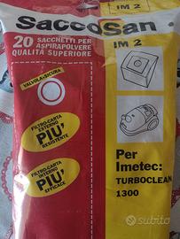 20 sacchi aspirapolvere Imetec Turbo Jean 1300
