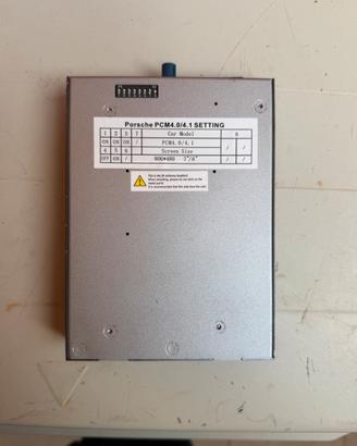 Interfaccia carplay per porsche macan con pcm 4.0.