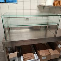 vetrinetta in vetro con ripiano