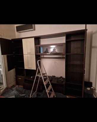 Parete attrezzata soggiorno
