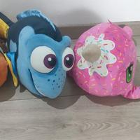 Peluche Dori, Nemo e Balena