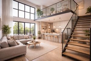 Ampio loft ad METRO / TIBURTINA