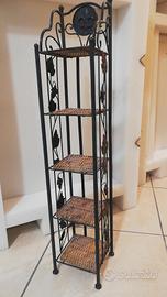 🪴 Scaffale / Etagère in ferro battuto con ripiani