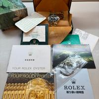 Rolex Submariner 16613 stra full set acc oro