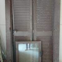 persiana in ferro verniciato a  forno