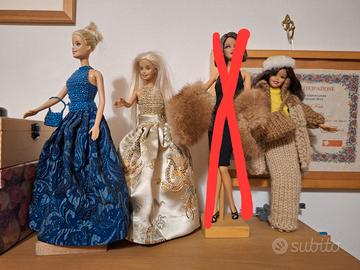 3 Barbie da collezione 