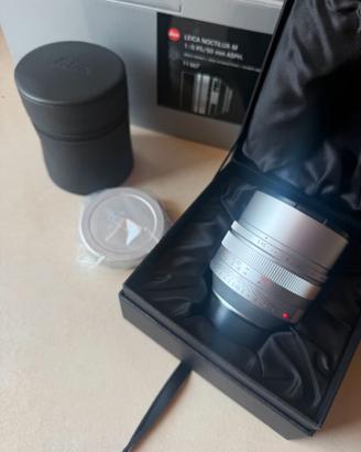 Leica 50mm f0.95 noctilux cromato pari al nuovo