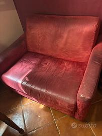 Poltrona letto con rete e materasso