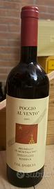 Bottiglia di vino Brunello di Montalcino