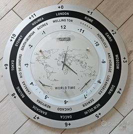 orologio da parete world Time TFound
