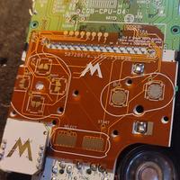 Game Boy Color PCB Flex - Riparazione Tasti Corros