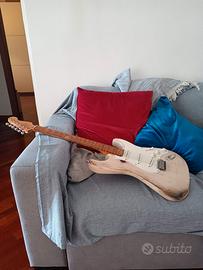 Stratocaster white blonde 1956 replica
