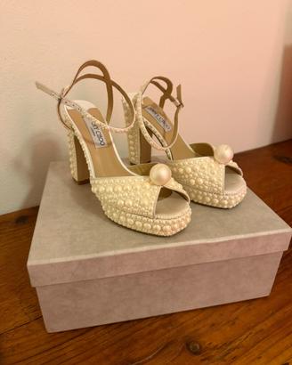 Sandalo Jimmy Choo con perle numero 37