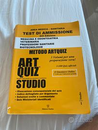 Test ammissione area medica Art Quiz Studio