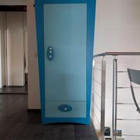 Armadio guardaroba per bambini Ikea mammut blu