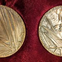 TRITTICO MEDAGLIE SAN MARINO BRONZO INCOMPLETO