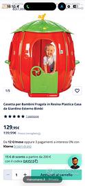 Casetta fragola per bambini
