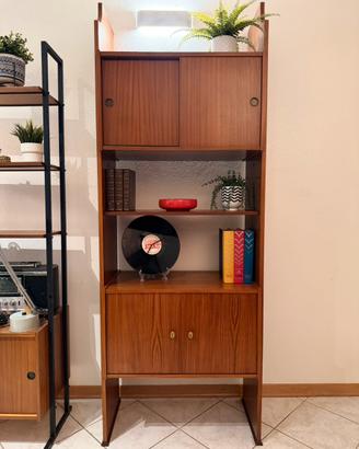 Libreria vintage anni 60 modulare