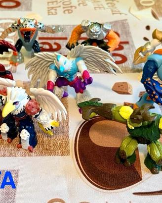 Lotto action figure e carte da collezione Gormiti